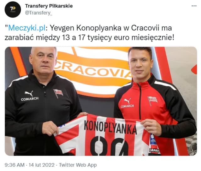 Zarobki piłkarzy Cracovii: jak pensje wpływają na drużynowe wydatki Zarobki piłkarzy Cracovii: jak pensje wpływają na drużynowe wydatki